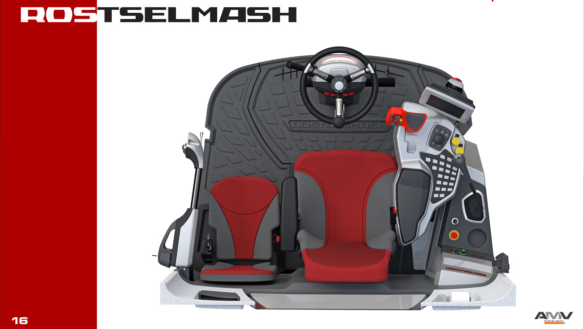 AMV Design Rostselmash rsm 161 Concept Design