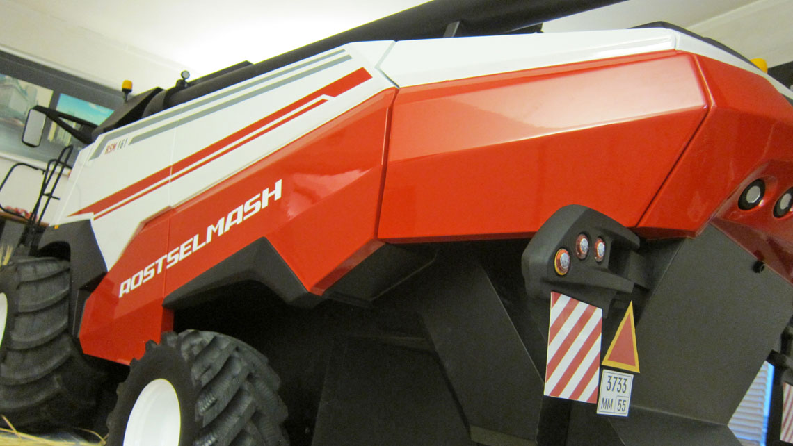 AMV Design Rostselmash rsm 161 mockup machine