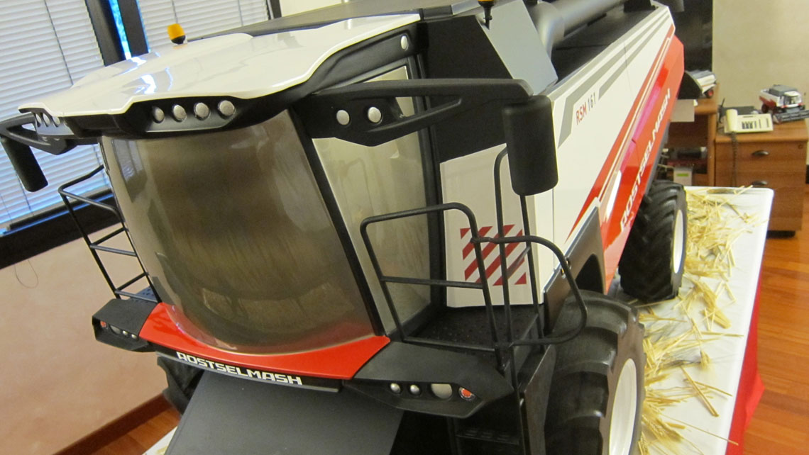AMV Design Rostselmash rsm 161 mockup machine