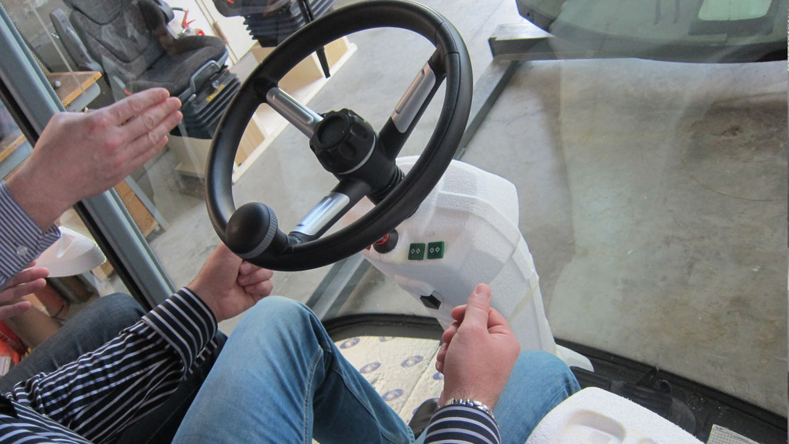 AMV Design Rostselmash rsm 161 mockup cabina