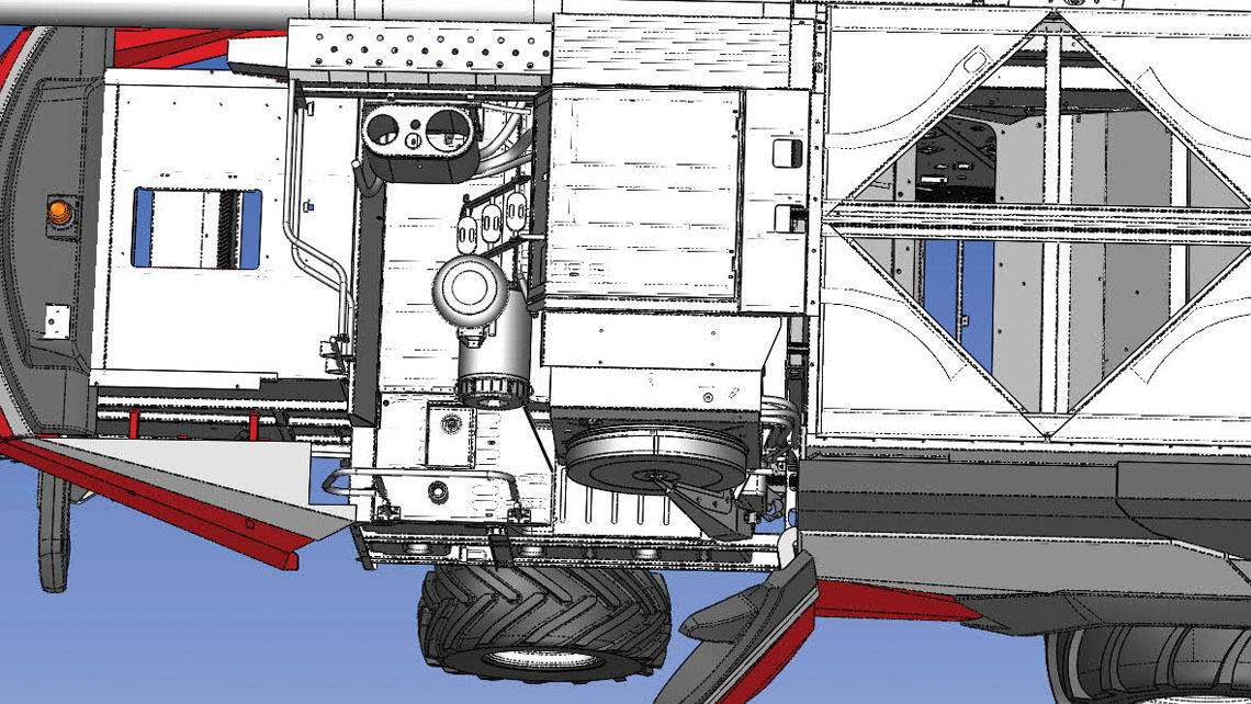 AMV Design Rostselmash rsm 161  Engineering 4