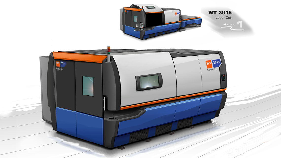 AMV Design Ruch servomotor LaserCut 3015 Concept Design 1
