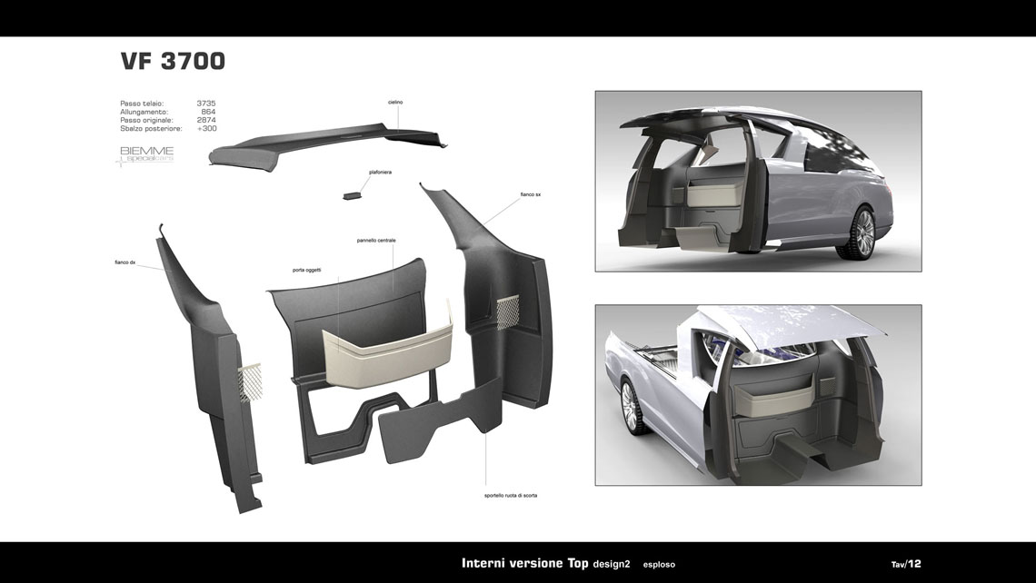 AMV Design Biemme Special Cars interni concept 6