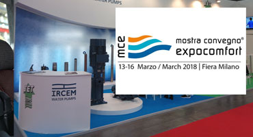 AMV Design Milano MCE mostra convegno expocomfort new jet srl, paranaa, ircem , water pumps, pompe sommergibili 