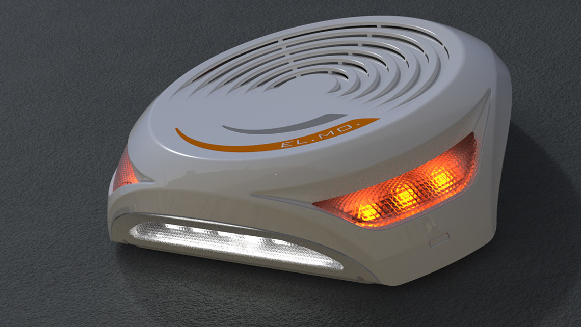 AMV Design, El.mo, Elmo , Sirena per esterni sa500, lampeggiatore LED sa 500