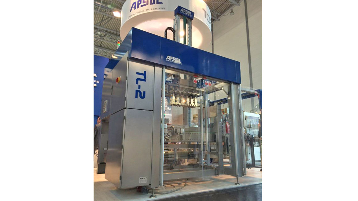 AMV Design APSOL Macchina per imballaggio Confezionatrice TL-2 incartonatrice