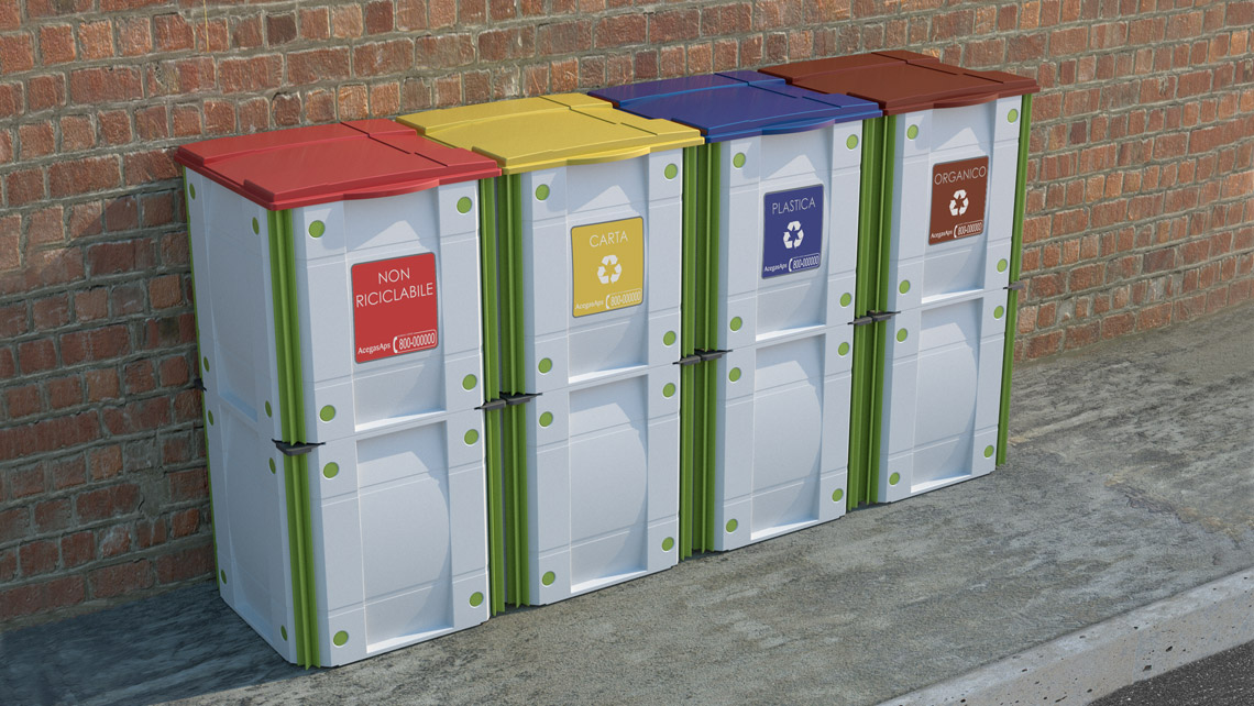 AMV Design ABM Italia Contenitori modulari organizer organizza spazio