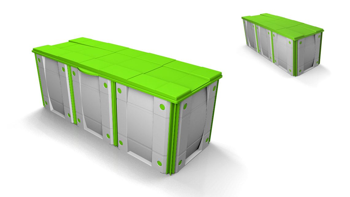 AMV Design ABM Italia Contenitori modulari organizer organizza spazio