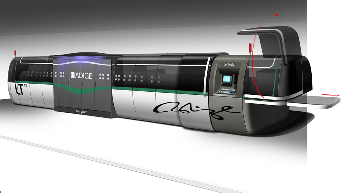 BLM Group Adige Macchina tagliatubi lasertubo  taglio laser