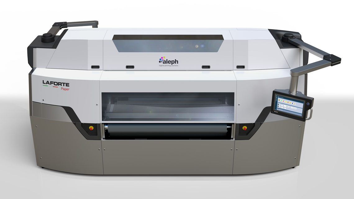 AMV Design Aleph - La forte paper stampanti digitali Industriali di grande formato per l’industria tessile e grafica