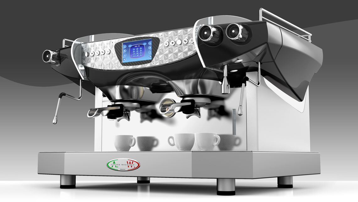 AMV Design Gruppo Argentin AMW Master T22 Top Macchina per caffè horeca vending