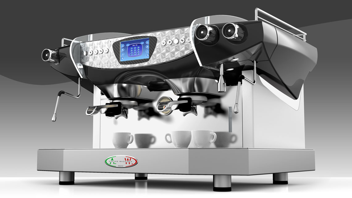 AMV Design Gruppo Argentin AMW Master T22 Top coffee machine horeca vending