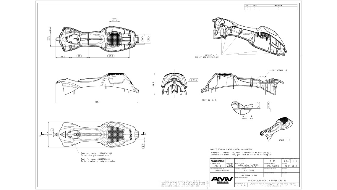 AMV Design ASA LASER manipolo laser 