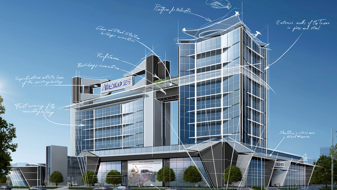 Atexco Building  architettura e design di esterni