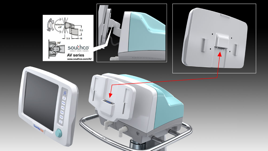 AMV Design Chenwei - cwh 3010 Ventilatore polmonare portatile ossigeno