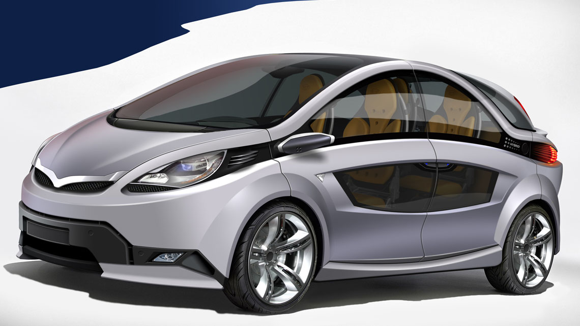 AMV Design cencept di automobile monovolume ibrida