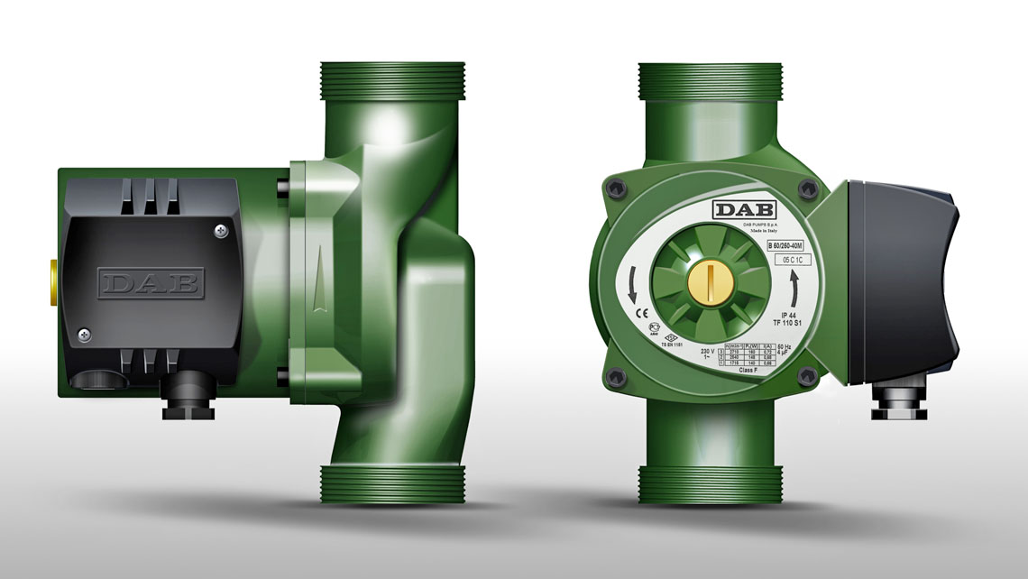 AMV Design DAB pompa circolatore di tipo filettato