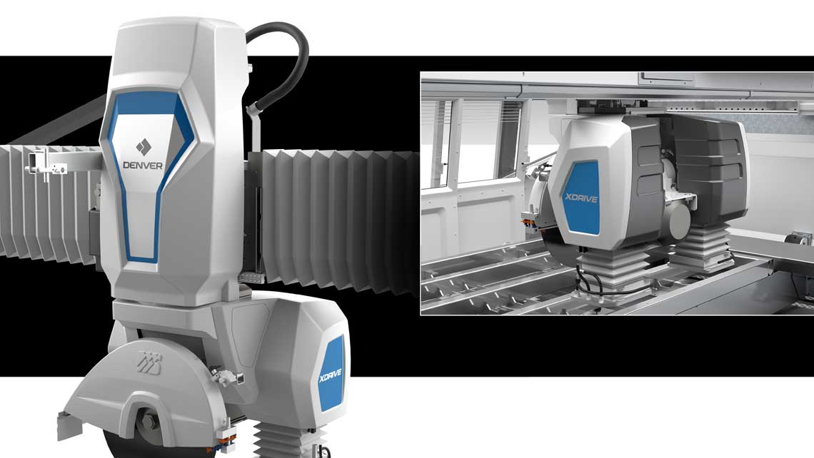 Fresa a ponte monoblocco a 5 assi, lavorazione pietra marmo granito,Fresa a ponte CNC,
 CNC monoblocco, Denver spa, denver usa, Tecnika ELITE, Tecnika Elite Solid, marble working, CNC vertical working center, 5 axes monobloc bridge saw, macchina lavorazione marmo, granito,pietra