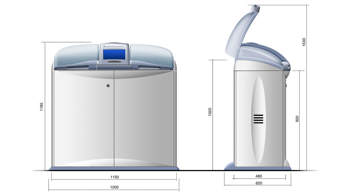 AMV Design Econos Sistema per la disinfezione di endoscopi