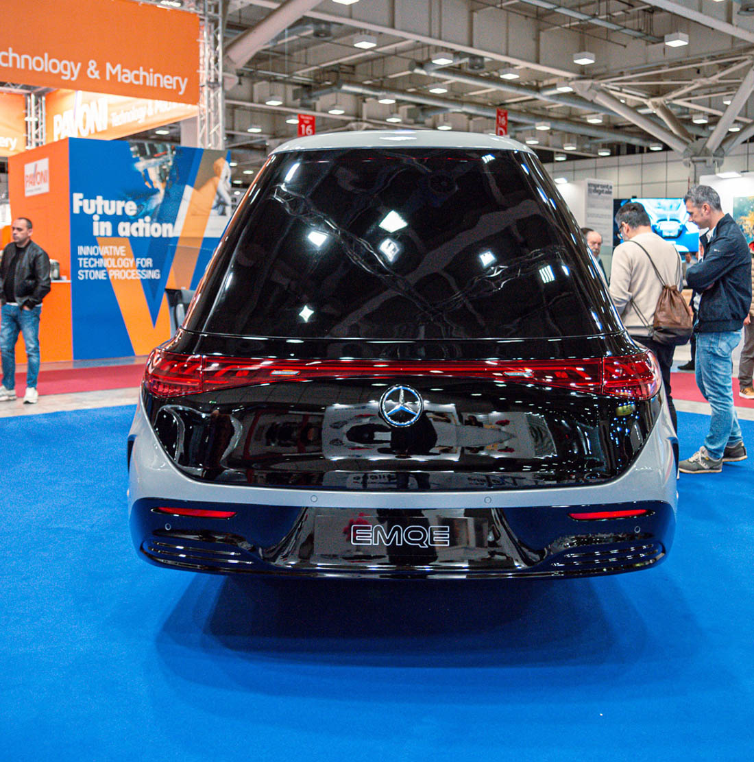 AMV Design Ellena EMQE, Mercedes EQE, Ellena Hearse, funeral car, funeral vehicles, tanexpo 2024, car-transformation, car transformation