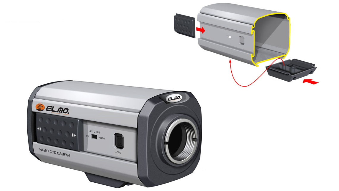 AMV Design - El.mo Elmo videocamera ccd
