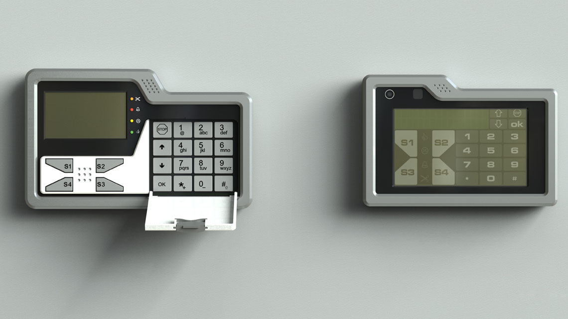 AMV Design - El.mo Elmo Tastiera Antintrusione Touch Screen