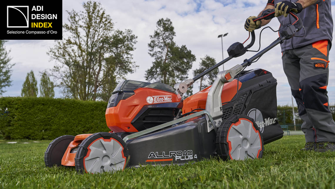 AMV Design, Emak, Oleo-Mac 56V, Gi553V, rasaerba   elettrico, rasaerba professionale, rasaerba a batteria, electric lawnmower, professional lawnmower