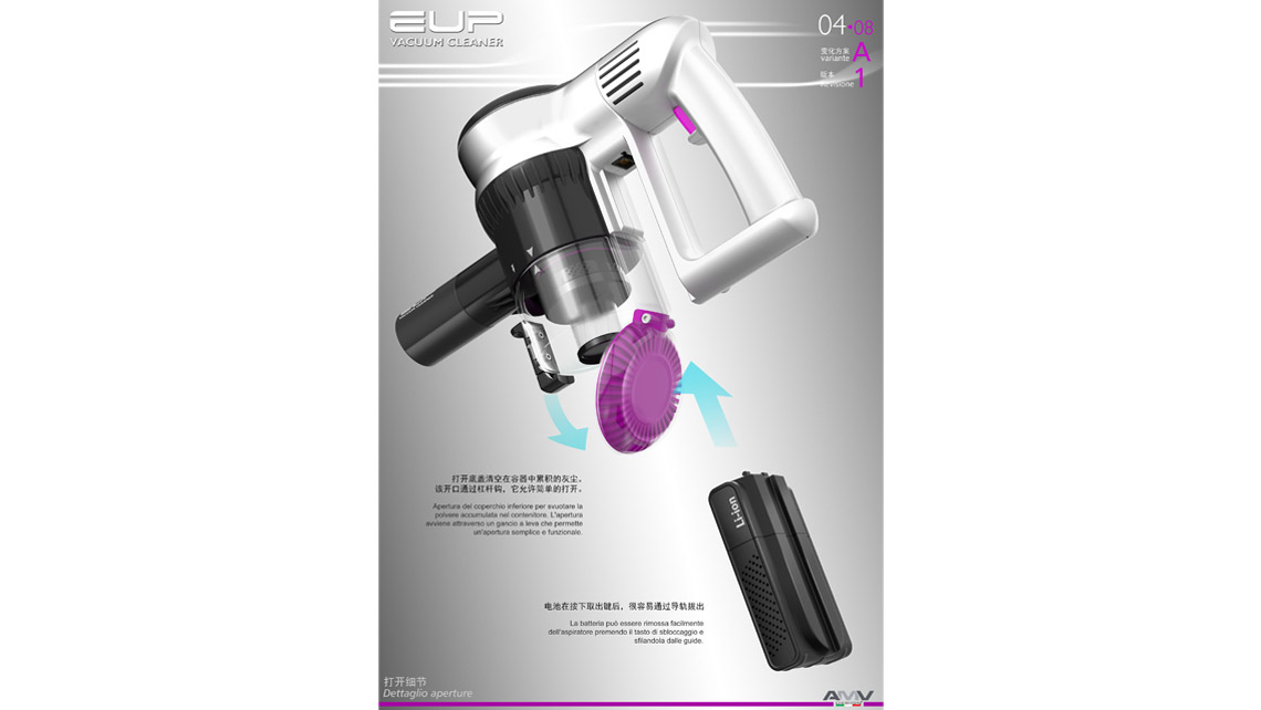 Eup AMV Design aspirapolvere vacuum cleaner