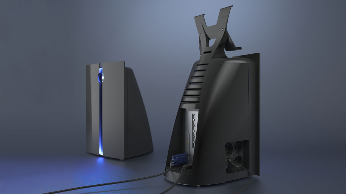 AMV Design Experto Postazione PC per double scanner
