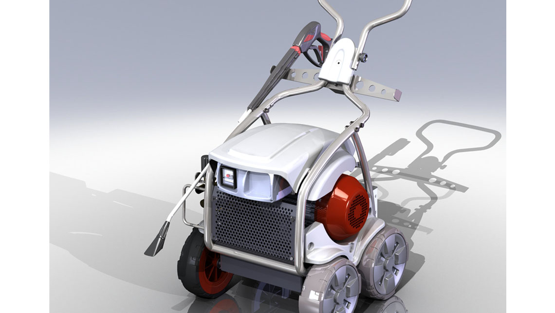 AMV Design TRAKTOR - Idrobase Cold water high-pressure cleaner