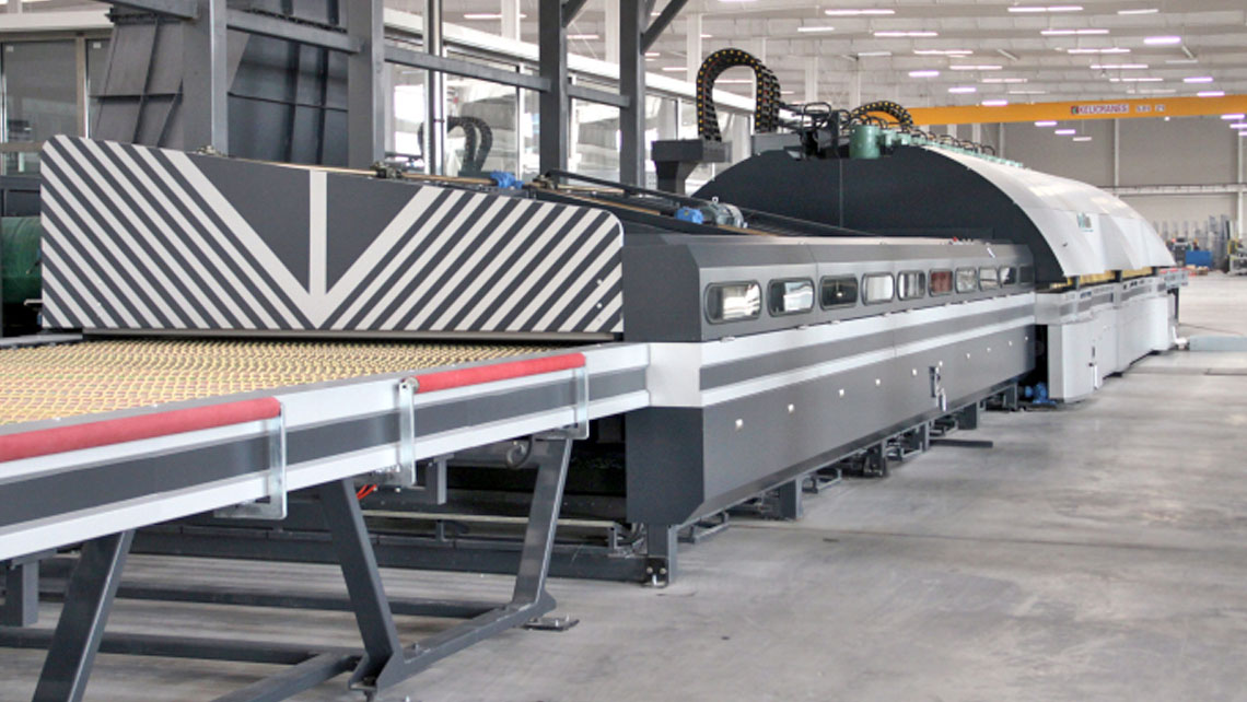 Landglass Cyclone Flat Glass Tempering Furnace