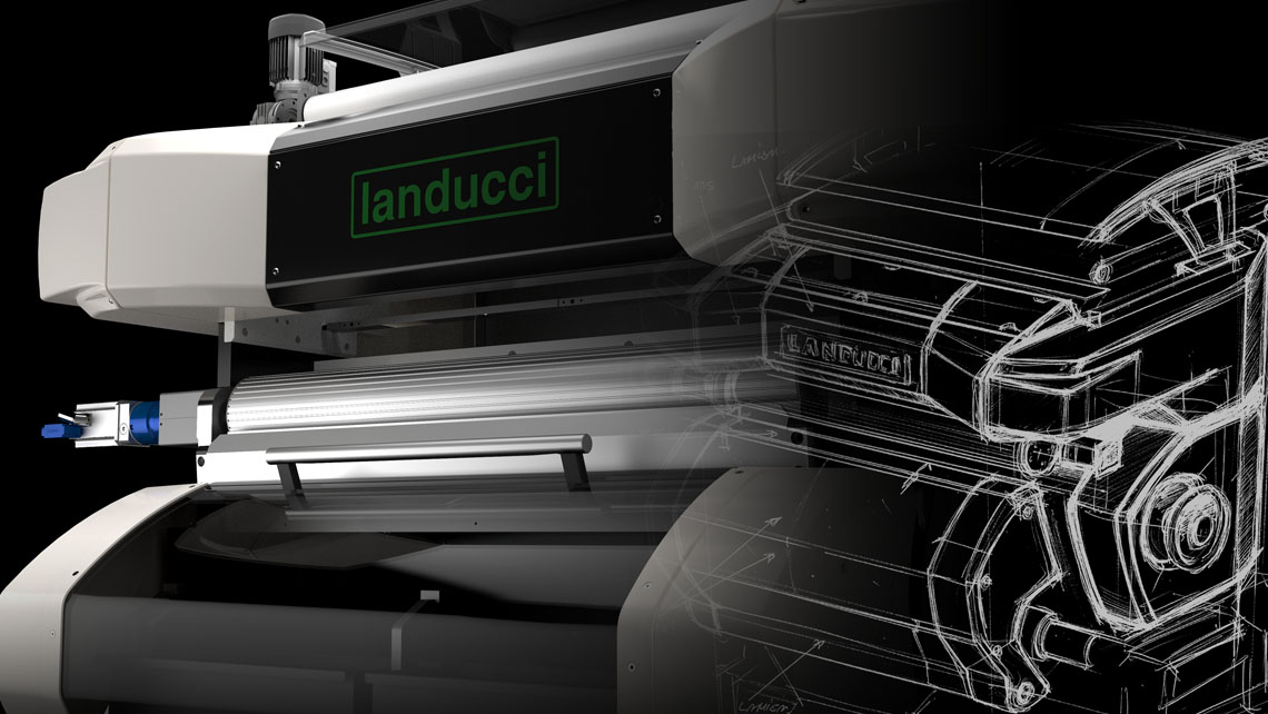 AMV Design Velo 1200 Landucci Tranciapiegatrice Pasta