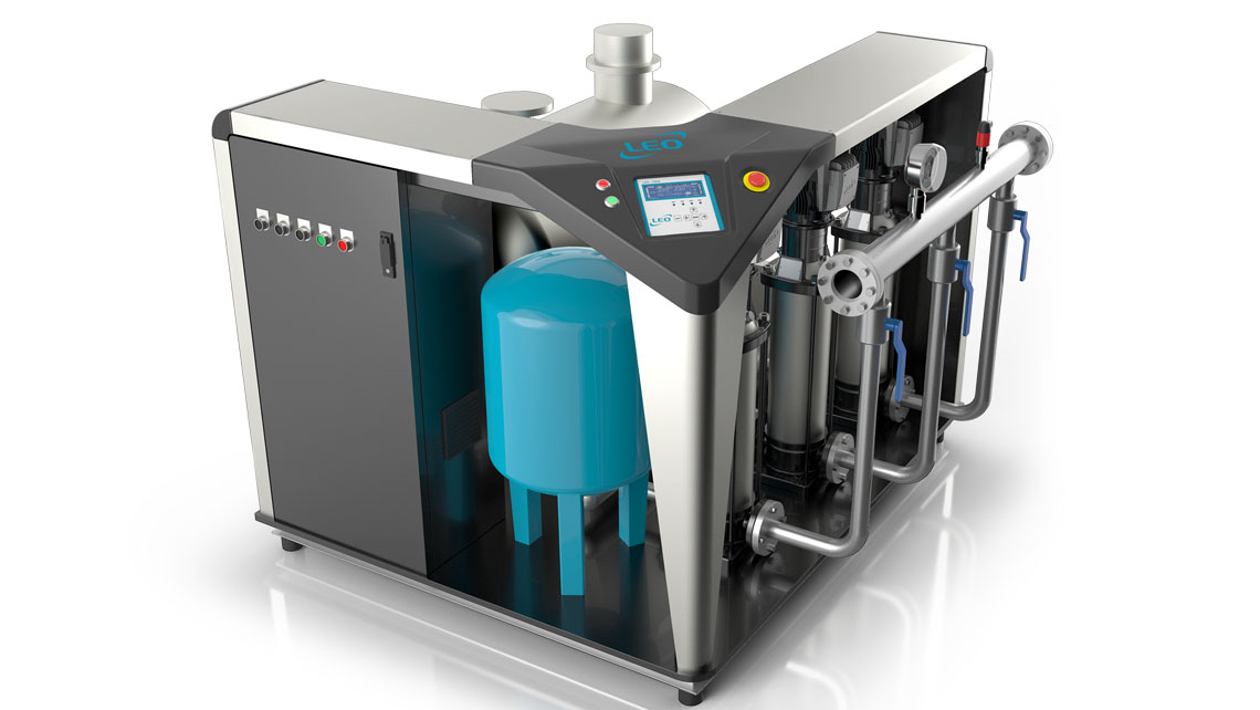 AMV Design Leo gruop pompa per fornitura di acqua con 3 pompe verticali