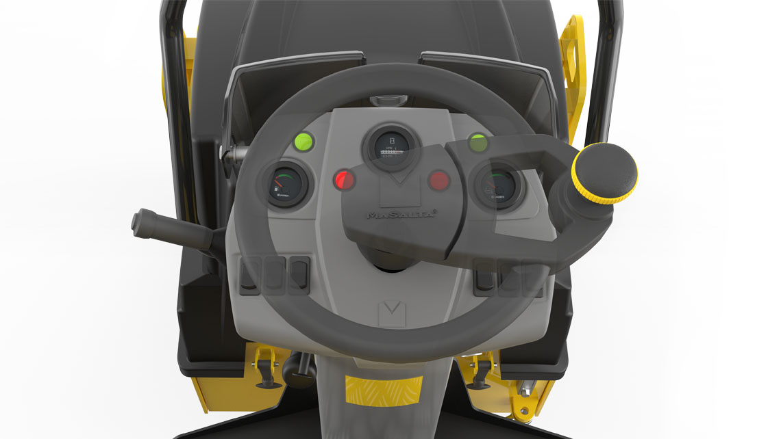 AMV Design  Masalta rullo compattatore schiacciasassi rullo compressore masterpac