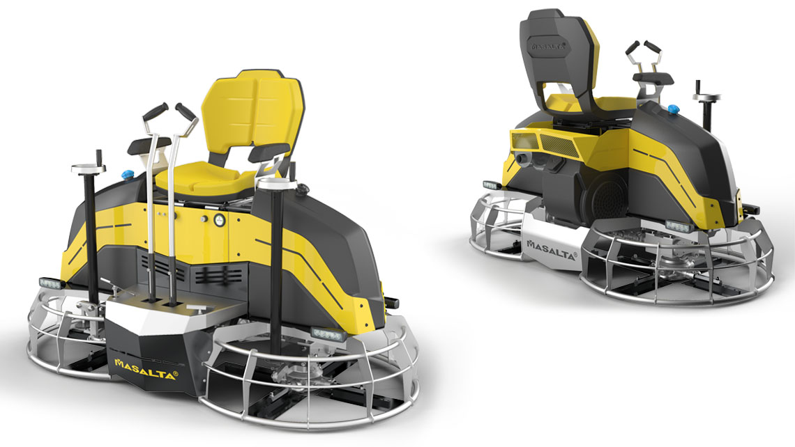 AMV Design Masalta - Ride-on power trowel Masterpac PRT465