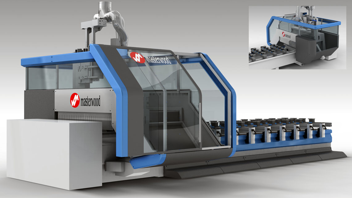 MASTERWOOD Centro di lavoro CNC Lavorazione legno