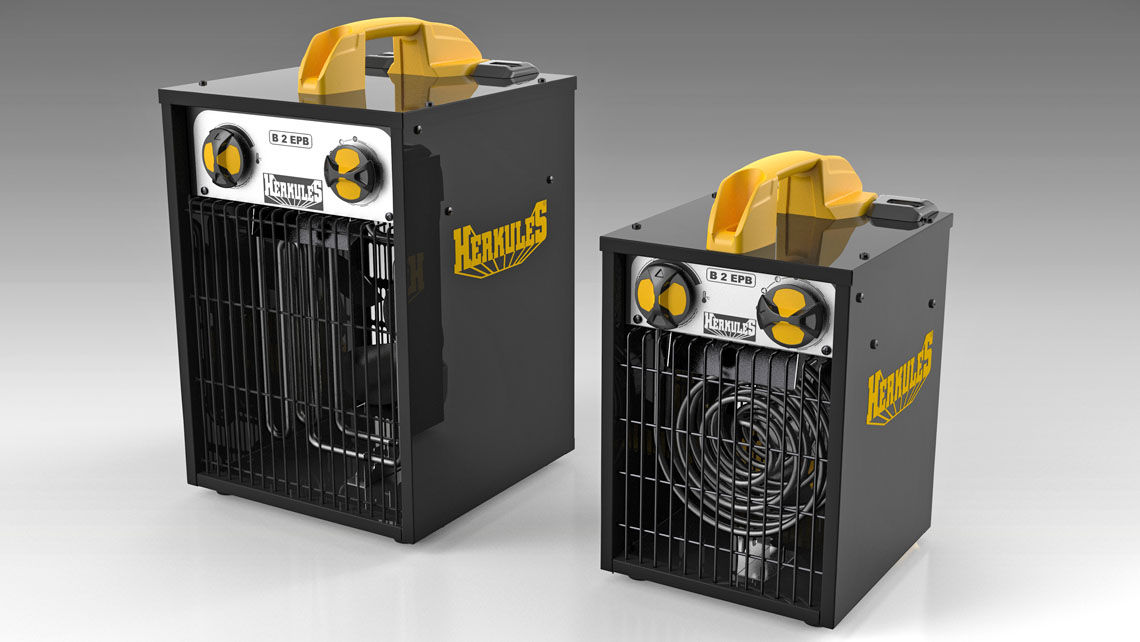 AMV Design, Master, Electric fan heaters, heating