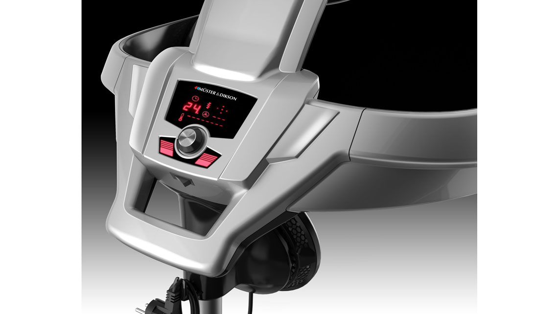 AMV Design - MÜSTER & DIKSON  casco Termostimolatore per capelli