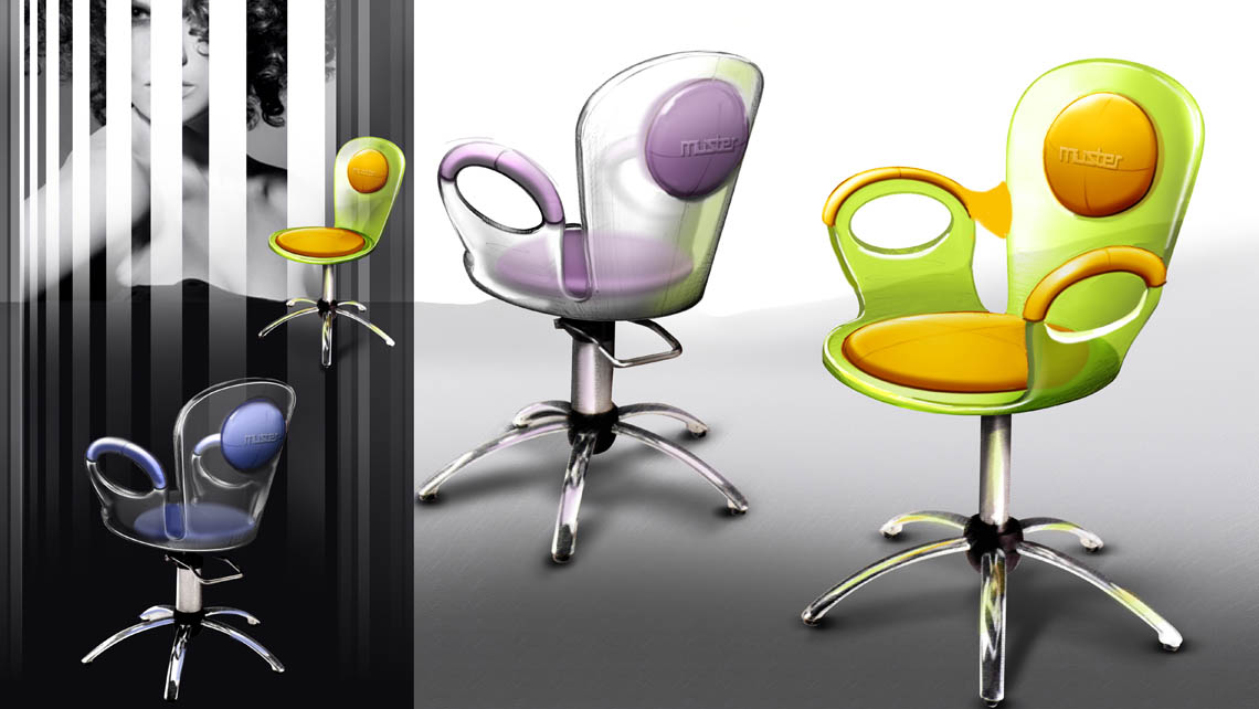 AMV Design - MUSTER&DIKSON Arredamento per Parrucchieri ed Estetiste Poltroncine Poltrone