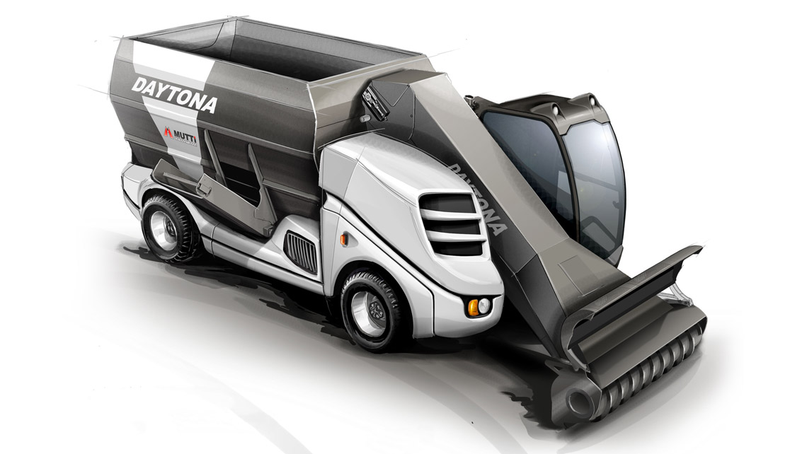 AMV Design MUTTI INternational carro miscelatore daytona e rollercar