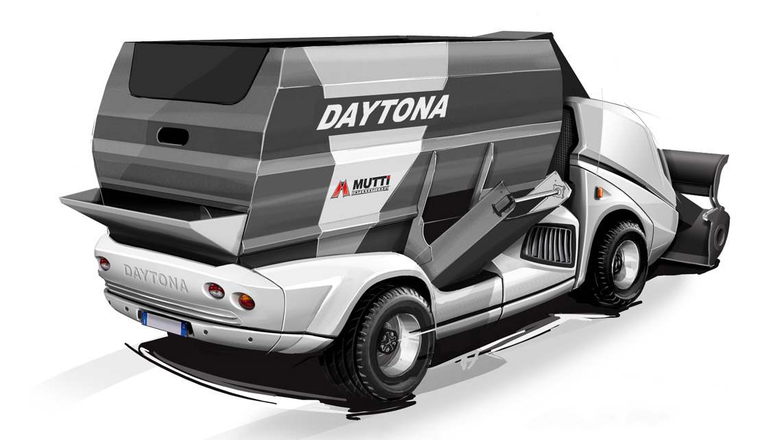 AMV Design MUTTI INternational carro miscelatore daytona e rollercar