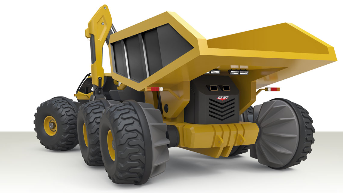 AMV Design Veículo anfíbio modular para transporte NEWT