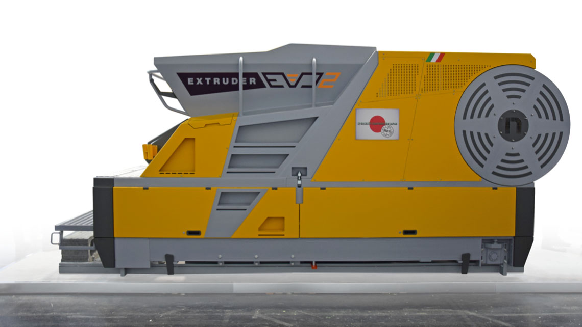 EVO2 Nordimpianti concrete extruder Estrusore di lastre alveolari