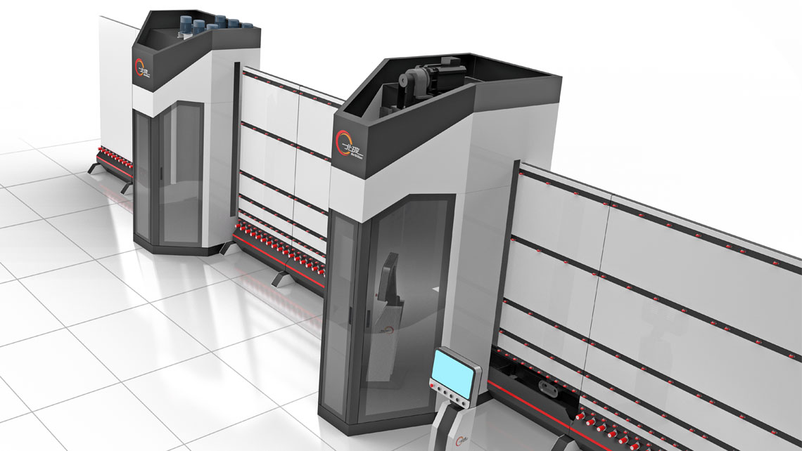 Northglass Glass washing system
