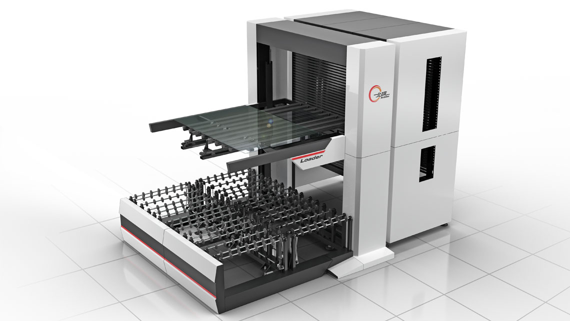 Northglass Magazzino orrizzontale sistema movimentazione lastre