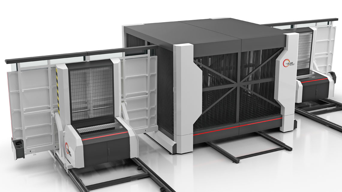 Northglass Vertical warehouse Moving racks system