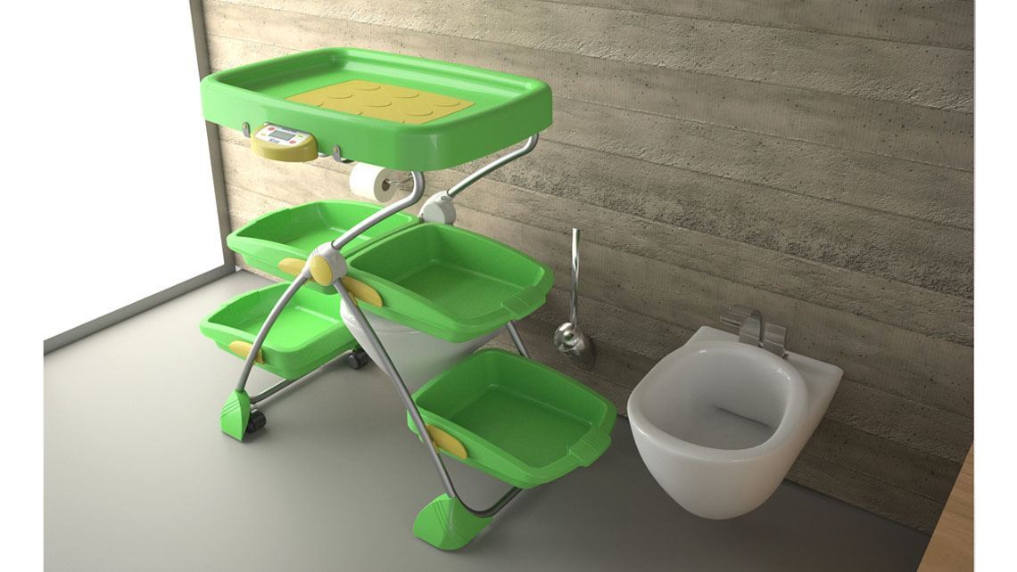 AMV Design PRIMI SOGNI Baby Bath Changing Table