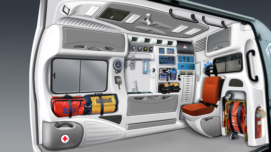 AMV Design QUEEN ambulanza