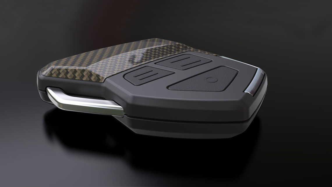 AMV Design, Ritm  remote control for detection control unit, key fob, arming disarming key