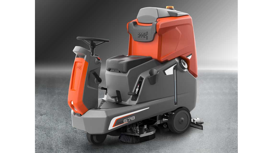 AMV Design - ROOTS MULTICLEAN LTD, ride on scrubber RB 650/750/850, Roots Scrub,  industrial cleaning machine